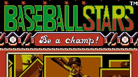 Baseball Stars Nes Gameplay Youtube