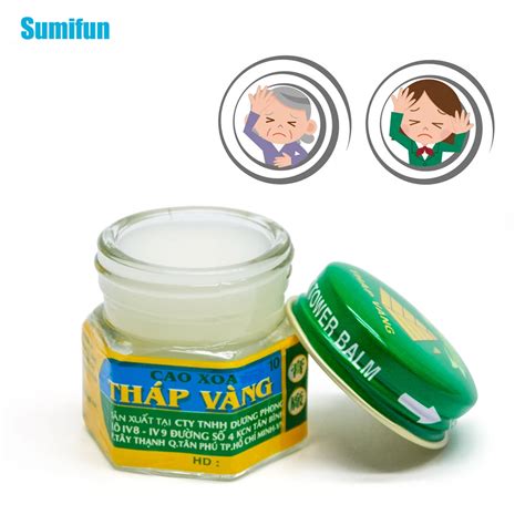 10g Vietnam Gold Tower Balm Tiger Balm Active Cream Muscle Aches Extra