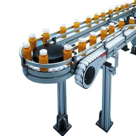 Stainless Steel Flexible Bottle Packaging Belt Conveyor Rs 350000