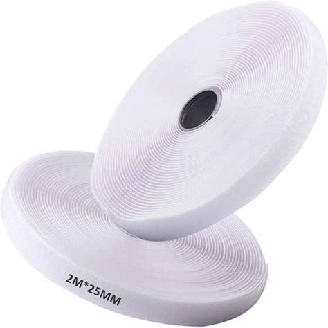 Double Sided White Velcro Tape Size 1 Inch 20m At Rs 130set In Tankara