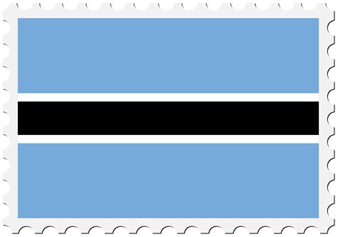 Download Botswana Flag Stamp SVG | FreePNGimg