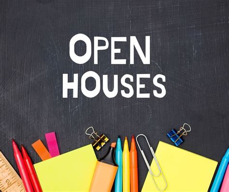 open houses planned center  excellence