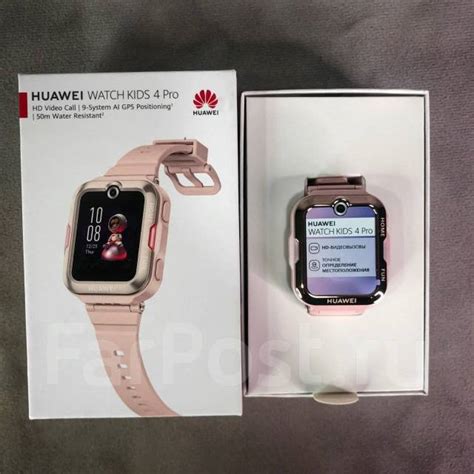 Детские смарт-часы Huawei Watch Kids 4 Pro (ASN-AL10) Розовый, фитнес ...