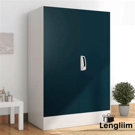 Godrej Interio Slimline Minor Almirah 2 Shelves Pacific Blue Lengliim