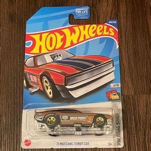 Mattel Toys Mustang Funny Car Hw Drag Strip Hot Wheels Treasure Hunt Poshmark