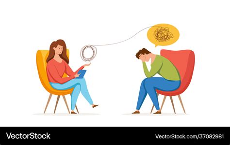 Psychology Therapy Counseling Concept Royalty Free Vector