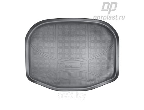Коврик в багажник Ford Explorer (2010-, разложенный 3 ряд / Форд ...