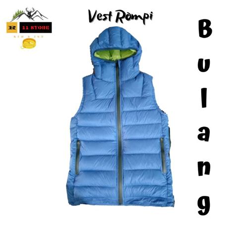 Jual VEST ROMPI DOWN ROMPI MOTOR VEST DOWN BULU ANGSA VEST