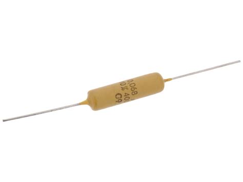 Köp Kondensator 68nF 400V axiell till rätt pris @ electrokit