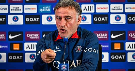 Psg Galtier Annonce La Prolongation Dun Cadre A Un Regret Sur La