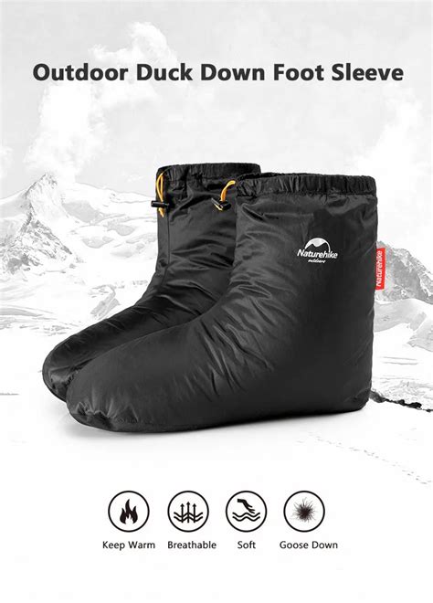 Naturehike гусиный пух бахилы спальный мешок аксессуары 80 г Кемпинг ...