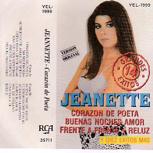 Jeanette Coraz N De Poeta Cassette Discogs