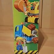 LEGO DUPLO 10812 - Bagger & Lastwagen | Kleinkind Spielzeug ab 2 Jahren ...