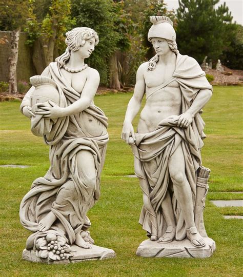 Картинки по запросу необычные древние скульптуры | Garden statues ...