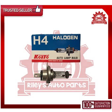KOITO HALOGEN BULB H4 12volts 100/90watts MADE IN JAPAN | Shopee ...