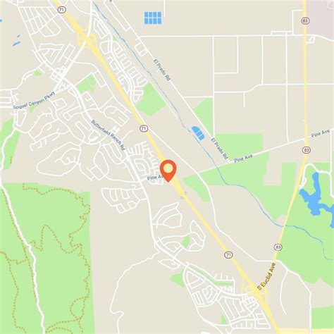 Chino Hills California Map
