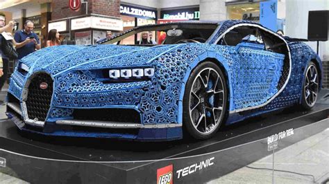 Lego Bugatti Grandeur Nature Fait Sensation Budapest Photos Daily