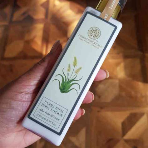 Forest Essentials Aloe Vera And Neem Body Lotion Product Review Happy