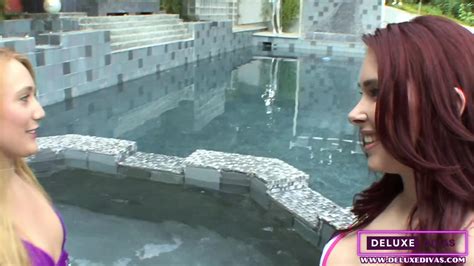 DELUXEDIVAS Stepsisters Melody Jordan And A J Applegate Have Lesbian Sex Aj Applegate