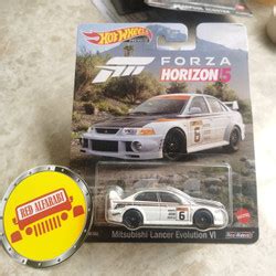 Jual Hot Wheels Premium Mitsubishi Lancer Evolution Vi Forza Horizon Evo Kab Tangerang