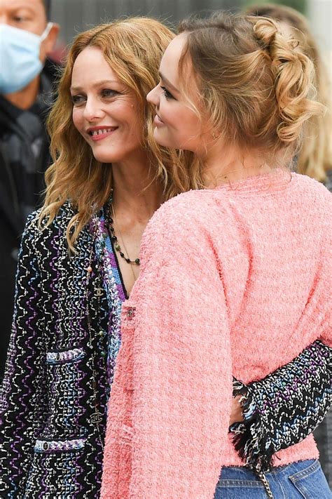 Vanessa Paradis And Lily Rose Depp