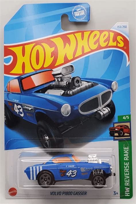 Hot Wheels Volvo P Gasser HW Reverse Rake Walmart
