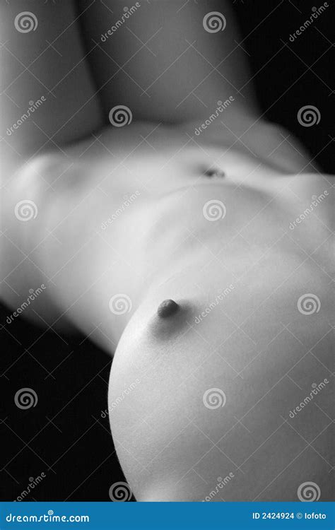 Nude Woman Lying Down Stock Photo Image Of Buxom Beauty 2424924