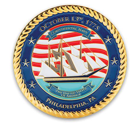 Us Navy Official Commemorative Challenge Coin Collection