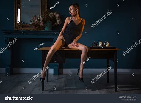 Sexy Beautiful Naked Woman Black Erotic Stock Photo Shutterstock
