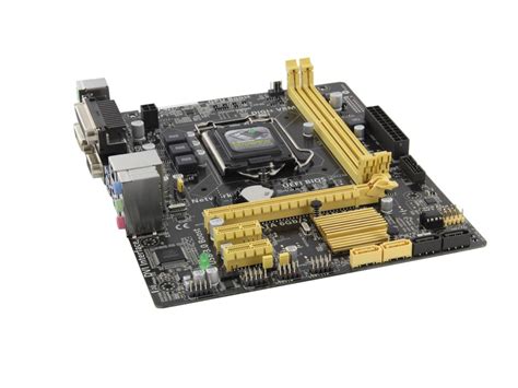 Used Very Good Asus H81m D Plus Lga 1150 Micro Atx Intel Motherboard