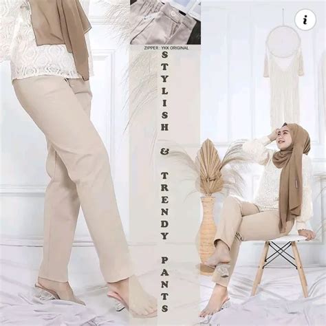 Baggy Pants Super Premium Nude Lazada Indonesia