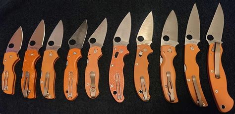 Official Knife Comparison Pic Thread Page 12 Spyderco Forums