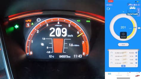 Tuned Honda Civic Type R Accelerates Past Its Top Speed Peacefully ...