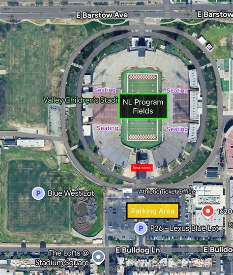 Map Of Fresno State 7