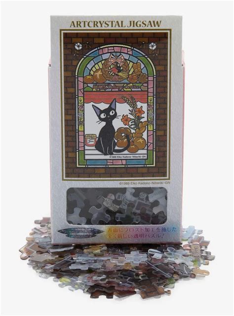 Hot Topic Studio Ghibli Kiki S Delivery Service Jiji Acrylic Puzzle Green Tree Mall
