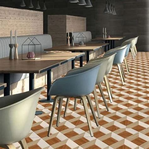 Matt 3d 1 Digital Hd Porcelain Floor Tiles 600x600 Mm Thickness 8