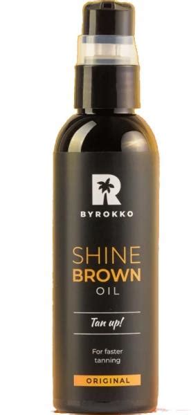 Byrokko Shine Brown Oil Olejek Opalający 150ml W Sklepie