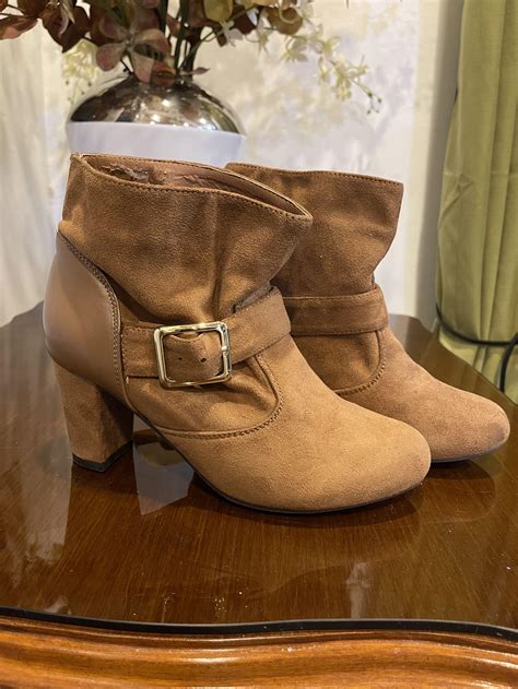 NUDE BOOTS Women S Fashion Footwear Boots On Carousell
