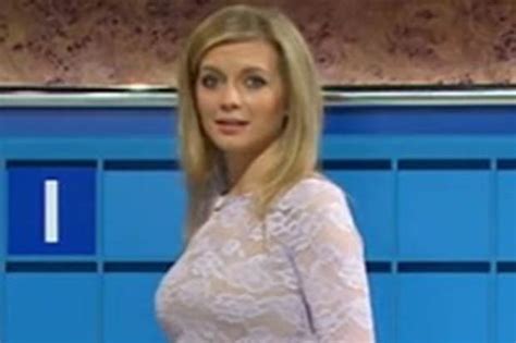 Countdown Babe Rachel Riley Squeezes Red Hot Curves Into Minidress Daily Star Scoopnest