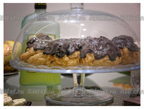 Профитроли со сгущёнкой: 24 фото в рецепте