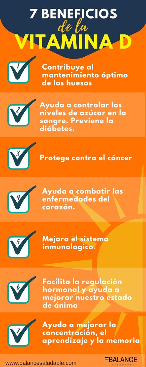 Vitamina D Componente Fundamental Para La Salud Balance Saludable