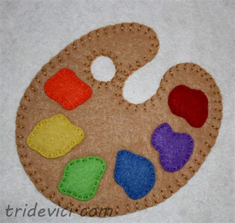 Аппликации из фетра