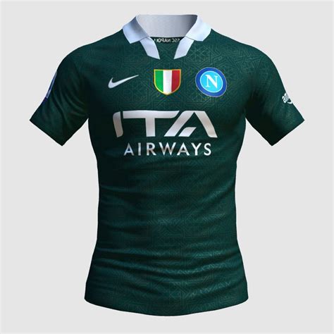 SSC Napoli X Nike 23 24 Fourth Kit Concept FIFA 23 Kit Creator Showcase