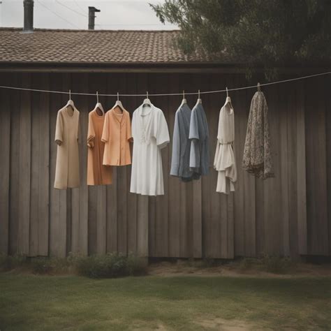 premium photo clothesline