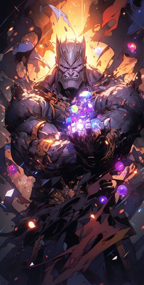 King Thanos | Créature fantastique, Héros, Personnages