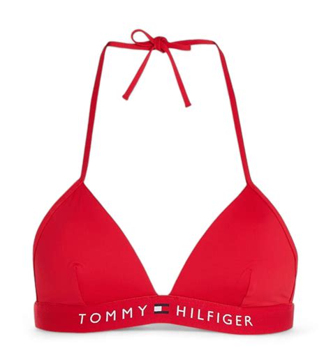 Tommy Hilfiger Top Bikini Relleno Rojo Tienda Esdemarca Calzado Moda Y Complementos Zapatos