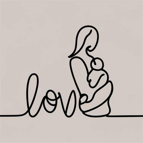 Premium Ai Image Mother And Baby