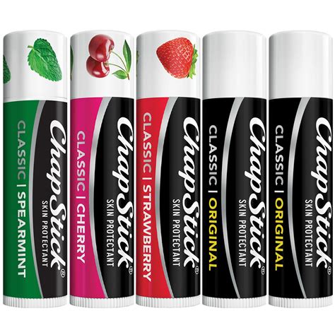 Amazon.com : ChapStick Lip Care Bundle – Classic Collection 3-Pack with