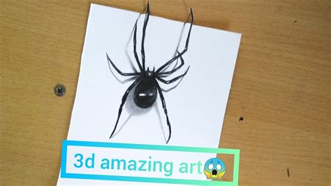 How to Draw a Spider with Pencil Step by Step- for Beginners and Kids - Realistic Drawing-abhi ...