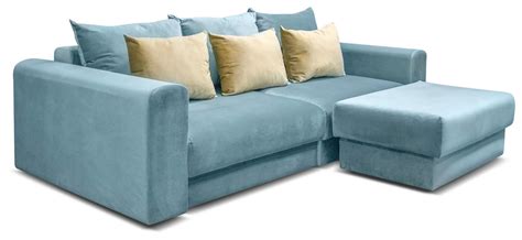 Диван модульный еврокнижка Классик 26, Комплект:Диван + пуф ткань ...